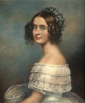 Joseph Karl Stieler : Portrait of Alexandra Amalia Prinzessin von Bayern